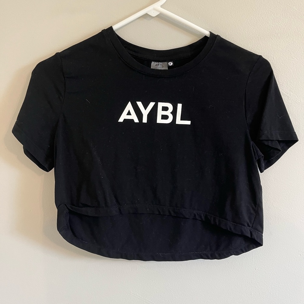 Aybl high low crop top
